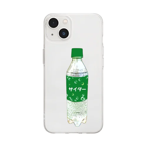 サイダー_220622 Soft Clear Smartphone Case