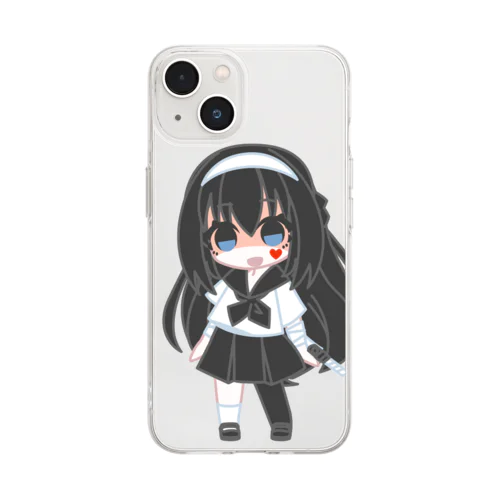 ヤンデレちゃん Soft Clear Smartphone Case