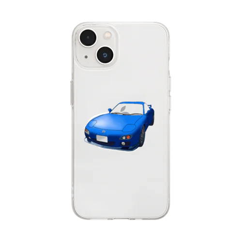 愛車1 Soft Clear Smartphone Case