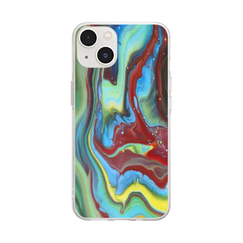 rainbow Soft Clear Smartphone Case