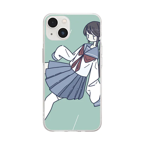 梅雨　13pro Soft Clear Smartphone Case