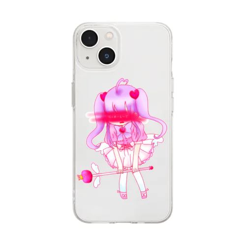 匿名魔法少女 Soft Clear Smartphone Case