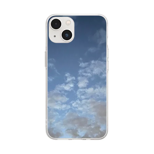 あり　夕雲 Soft Clear Smartphone Case