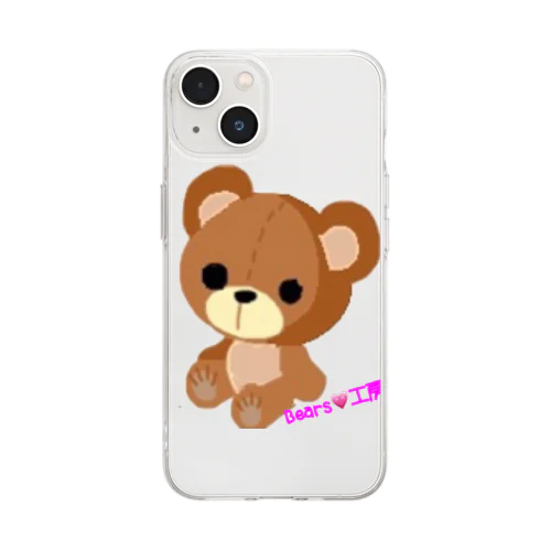 Bears工房オリジナル Soft Clear Smartphone Case