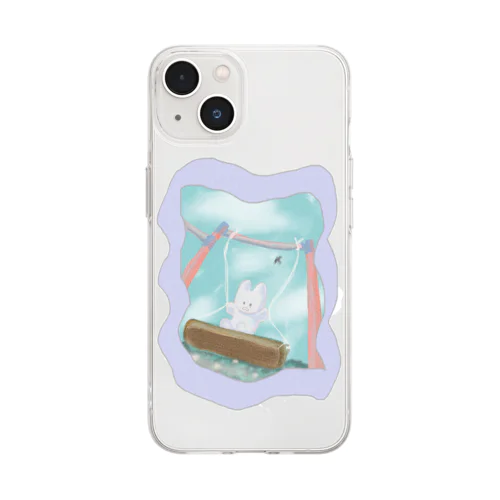 わー Soft Clear Smartphone Case