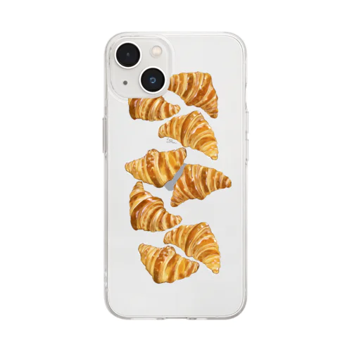 Croissant Soft Clear Smartphone Case