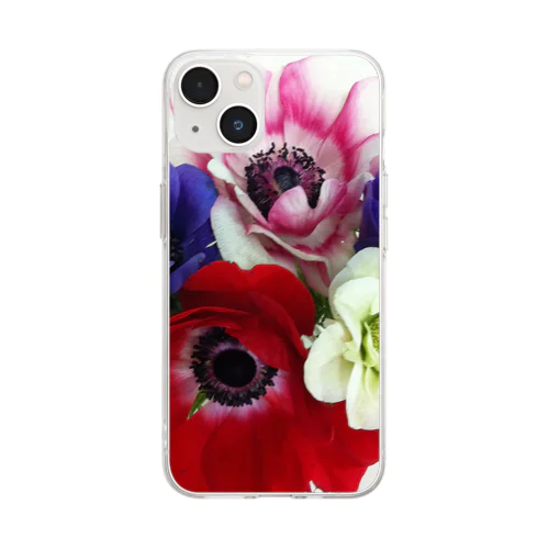 LiLiLi Flower Soft Clear Smartphone Case