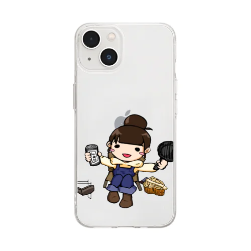 Miiiko Camp Soft Clear Smartphone Case