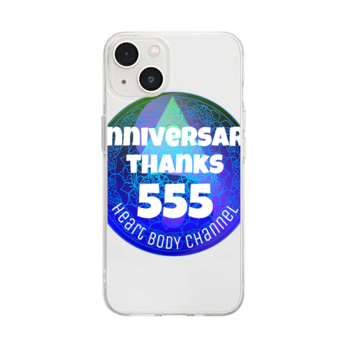 Heart  BODY channel anniversary VOL.555回限定モデル Soft Clear Smartphone Case