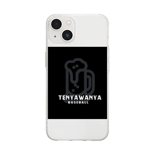 てんやわんや Soft Clear Smartphone Case