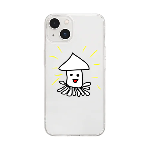 ぼく、ホタルイカ！ Soft Clear Smartphone Case