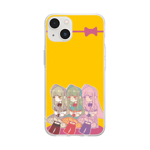 どーるずスマホケース Soft Clear Smartphone Case