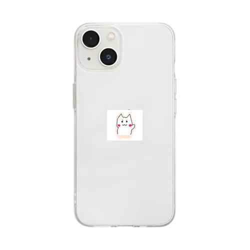 ニャン太 Soft Clear Smartphone Case