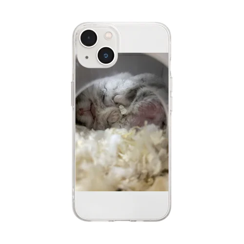 太郎。 Soft Clear Smartphone Case