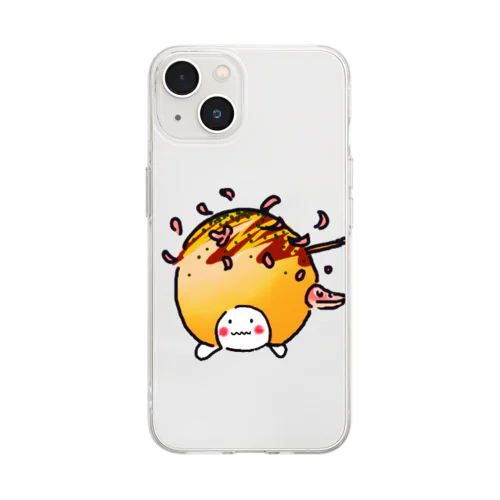 たこやんこ Soft Clear Smartphone Case