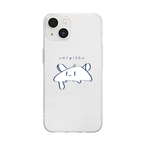 ぴざねずみくん Soft Clear Smartphone Case