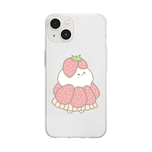 いちごタルトのタルトちゃん🍓 Soft Clear Smartphone Case