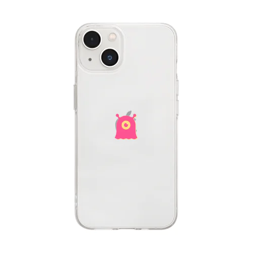 iPhoneケース (スケアリーモンスター) Soft Clear Smartphone Case