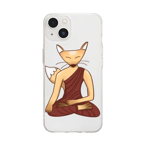 Foxy悟り Soft Clear Smartphone Case