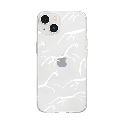 白馬2 Soft Clear Smartphone Case