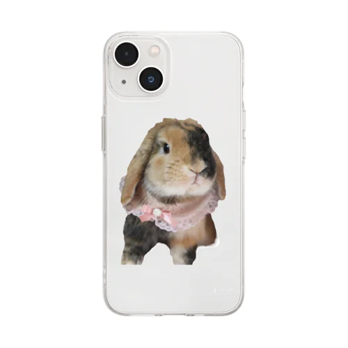 おすましとらくん🐯 Soft Clear Smartphone Case