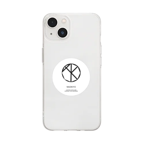 NAOKIYO LOGO CIRCLE Soft Clear Smartphone Case
