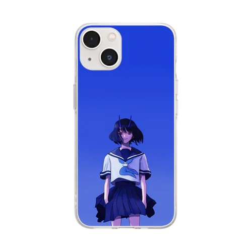 Blue Blue 01 Soft Clear Smartphone Case