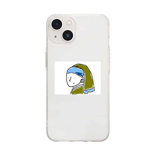 mimikazariカラー Soft Clear Smartphone Case