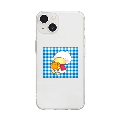 なかよしすがもん Soft Clear Smartphone Case