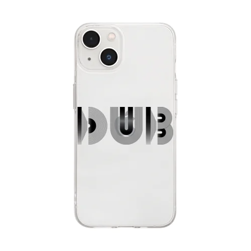 DUBDUBDUB_ヨコ Soft Clear Smartphone Case