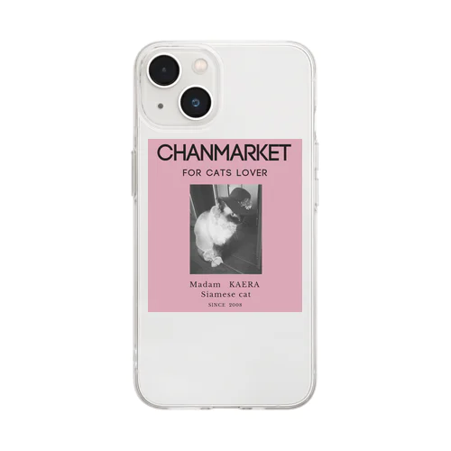 CHANMARKETマダム・カエラ  Soft Clear Smartphone Case