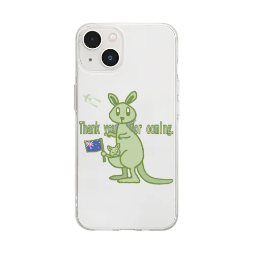 カンガルーツアーズ(株) Soft Clear Smartphone Case