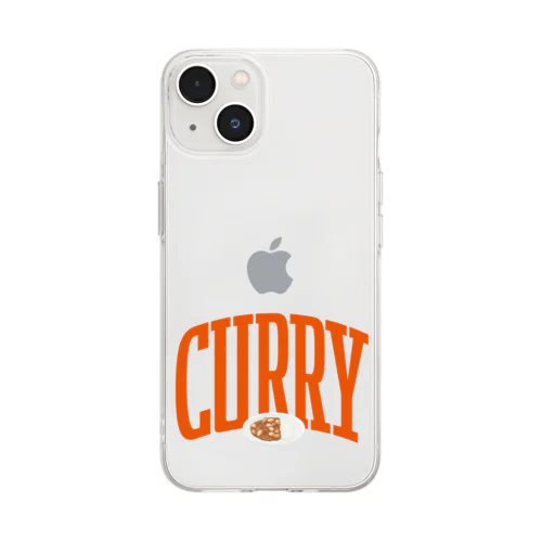 カレーライス🍛 Soft Clear Smartphone Case