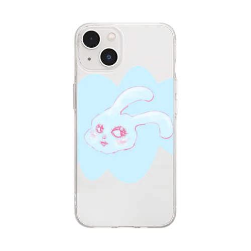 うさぎ Soft Clear Smartphone Case