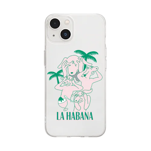 ハバナ（犬）🌴 Soft Clear Smartphone Case