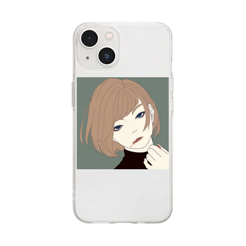 都会 Soft Clear Smartphone Case