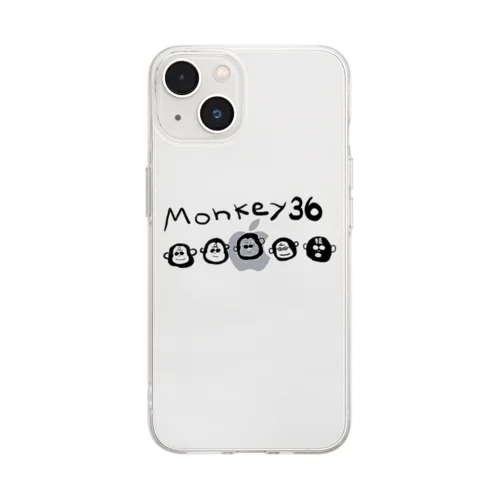 monkey36 Soft Clear Smartphone Case