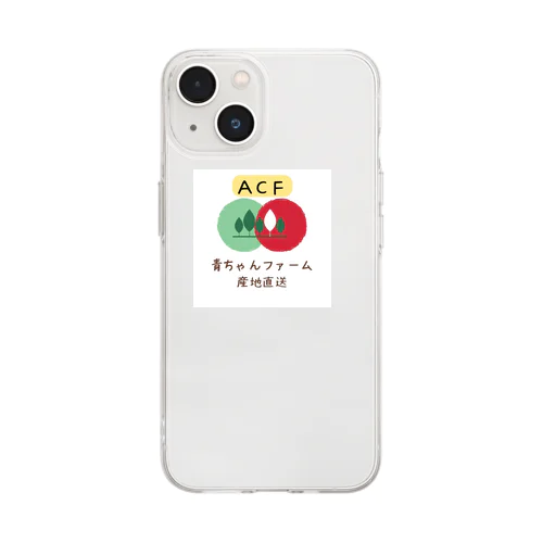 青ちゃんファーム Soft Clear Smartphone Case