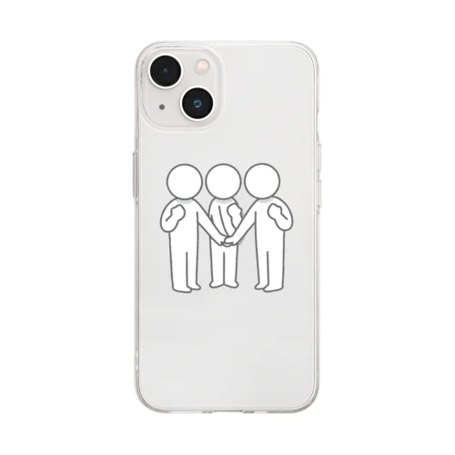 協力 Soft Clear Smartphone Case