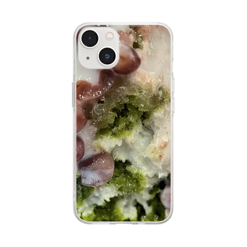 練乳宇治金時 Soft Clear Smartphone Case