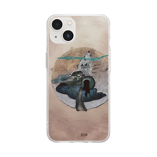 218狼 Soft Clear Smartphone Case