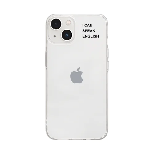 I CAN SPEAK ENGLISH Soft Clear Smartphone Case