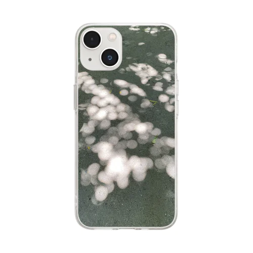 輝いてた影 Soft Clear Smartphone Case