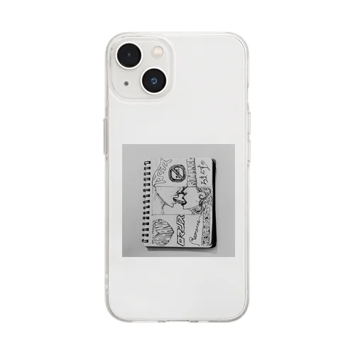 唾液がロマンス Soft Clear Smartphone Case