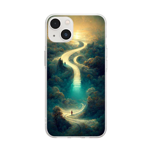 dream journey Soft Clear Smartphone Case