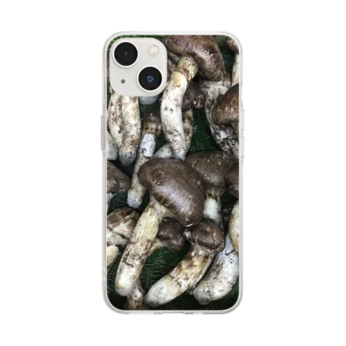 2021 信州 中ツボミ Soft Clear Smartphone Case