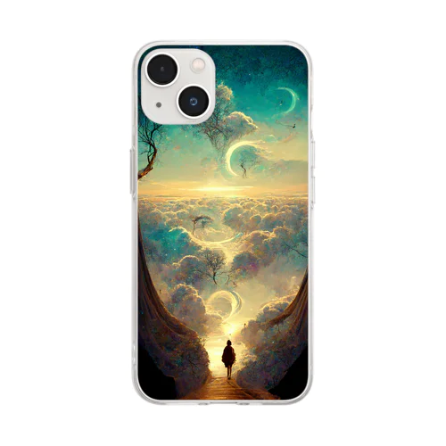 dream journey Soft Clear Smartphone Case