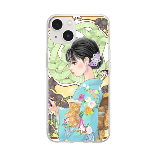 金澤小町 Soft Clear Smartphone Case