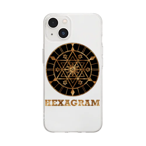 Hexagram Soft Clear Smartphone Case