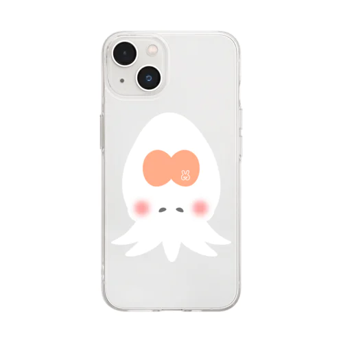 ゆるかわヤマタロウヤドリツノムシ Soft Clear Smartphone Case